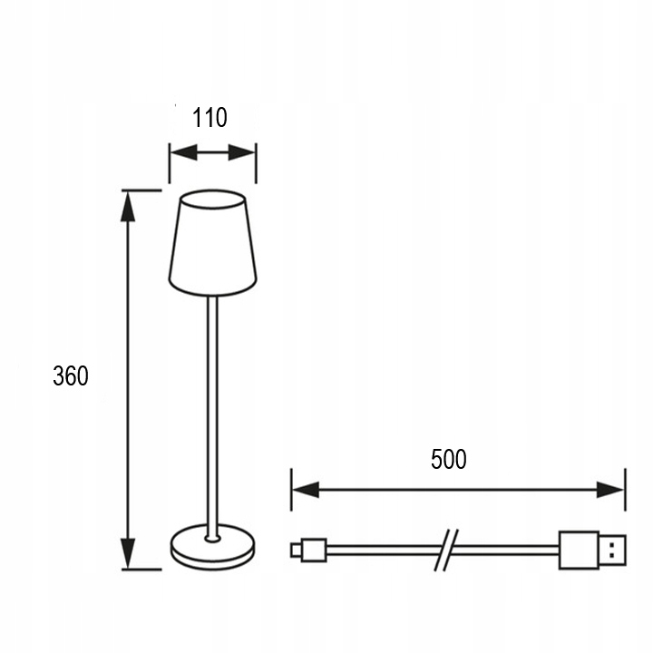 LAMPKA STOŁOWA LED 3W ZEWNETRZNA NA TARAS BALKON OZDOBNA IP44 BIAŁA CCT 8 3c58e7af8172e6d97775ba5995d0add0