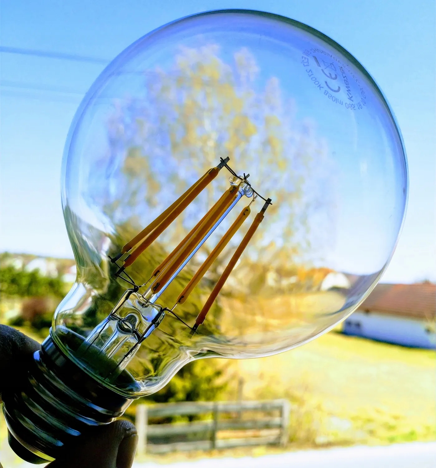 DUŻA ŻARÓWKA FILAMENT LED EDISON 8W E27 G80 RETRO 6 41dc66a947e2b0525737a67570df19d1