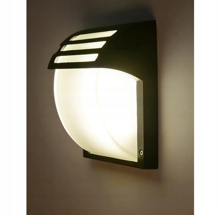 LAMPA ELEWACYJNY ZEWNĘTRZNA OPRAWA ŚCIENNA OGRODOWA E27 ALUMINUM + SZKŁO 5 46d52e4a0211591f90fa1ca46aa28069