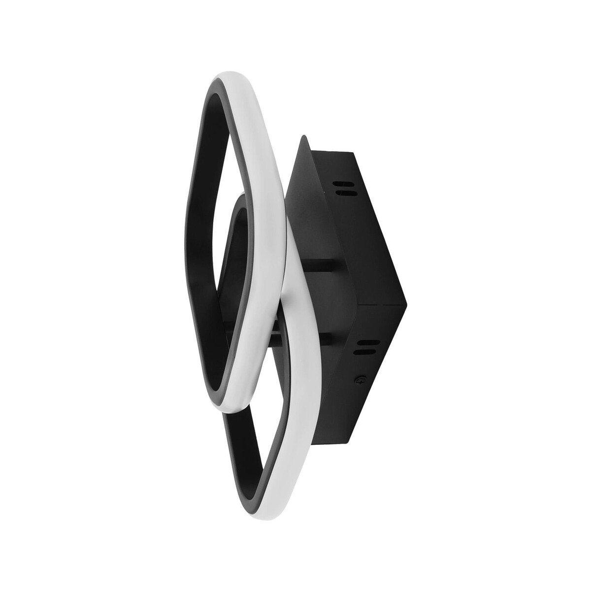 LAMPA SUFITOWA PLAFON ŻYRANDOL LED CZARNY 24W 7 4e5e3ec1cf3707a5484ed854f7b6d04a