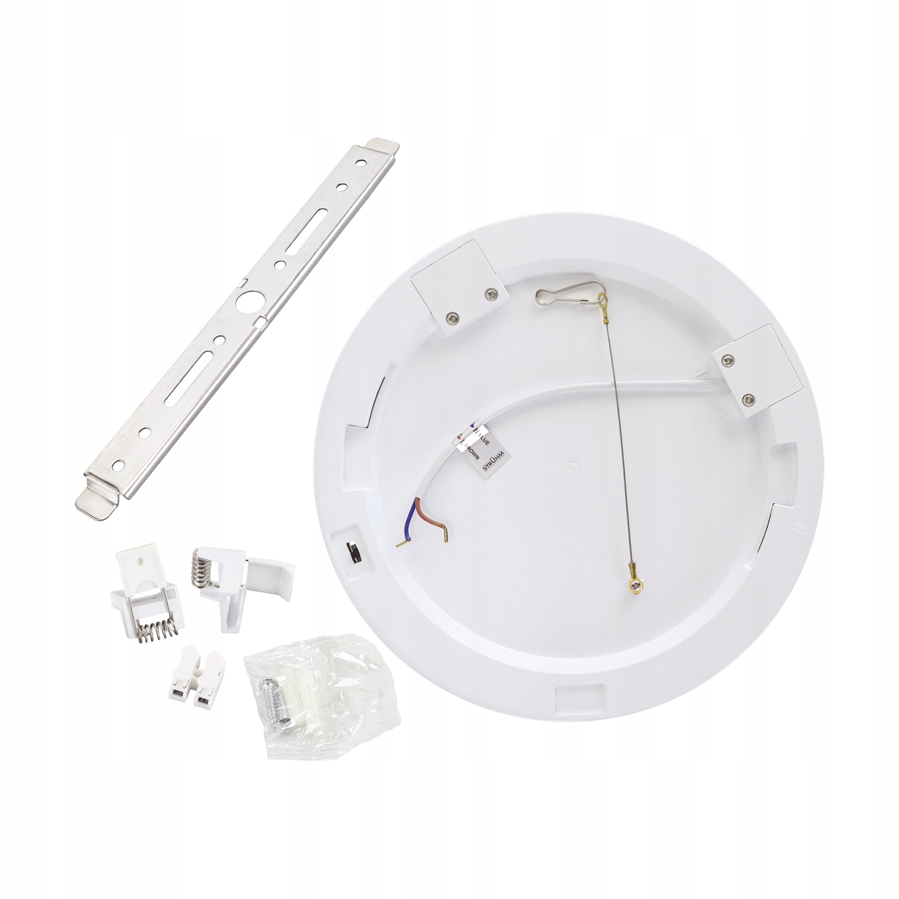 LAMPA SUFITOWA LED 18W PLAFON MONTAŻ PODTYNKOWY/NATYNKOWY CZUJNIK CCT 6 5356daf2b863cf70f7571cea1c663e1e