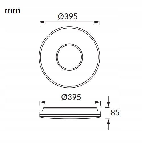 LAMPA DO ŁAZIENKI LED PLAFON ŁAZIENKOWY DEKORACYJNY LED 24W IP44 GLAMOUR 4 6cdc023cee19dfdd007dabc204f6a060