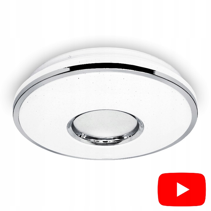 LAMPA DO ŁAZIENKI LED PLAFON ŁAZIENKOWY DEKORACYJNY LED 24W IP44 GLAMOUR 3 6d6e3dc8a55fd68718d98776d90e8108