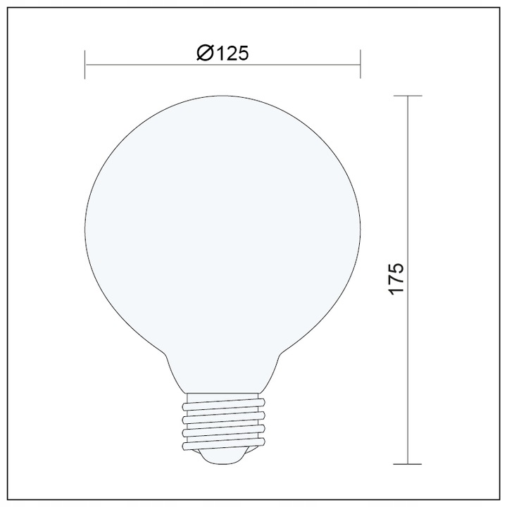 ŻARÓWKA E27 LED DUŻA FILAMENT RETRO AMBER BURSZTYN 6W CIEPŁA ŚCIEMNIALNA 7 857fdb2bfa171b8794ee1aff92322058