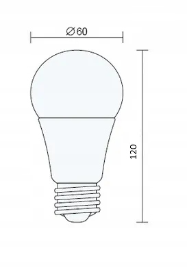 ŻARÓWKA LED A60 E27 15W BARWA BIAŁA NEUTRALNA 5 9a73b655995fe78e919ff2880d258639
