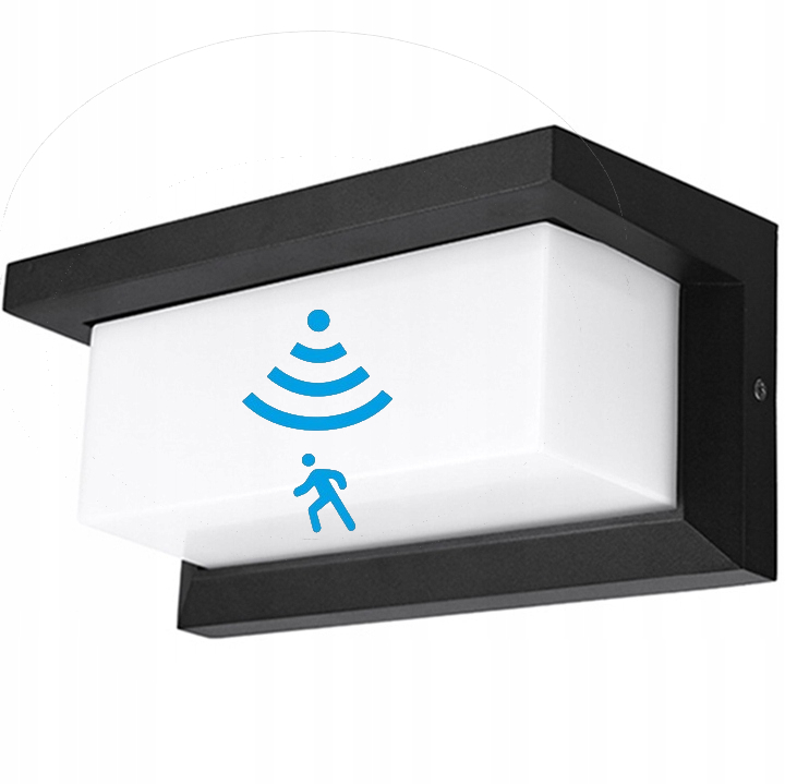 LAMPA ELEWACYJNA CZUJNIK RUCHU KINKIET OGRÓD E27 6 9dabc56c605cbc94cb340bac34914a61