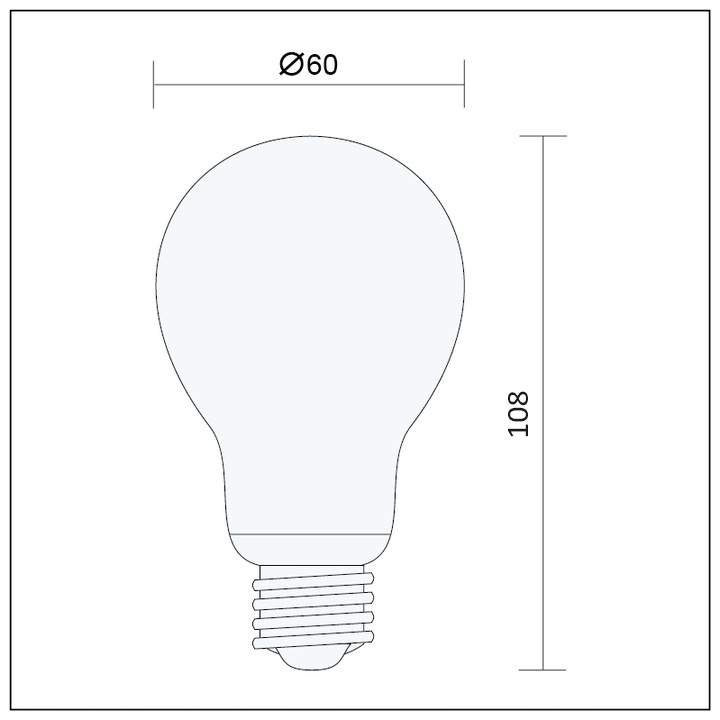 ŻARÓWKA A60 10W FILAMENT CLASSIC LED EDISON E27 BARWA BIAŁA NEUTRALNA SZKŁO 4 a3626ab224dbaf634592f0c43c4bbcef