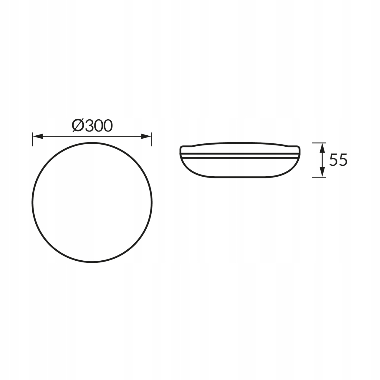 LAMPA DO ŁAZIENKI PLAFON PLAFONIERA ZMIENNA MOC 12W 18W 24W CCT LED BIAŁA 4 ac5870e8bab882d76069f7c463c428db