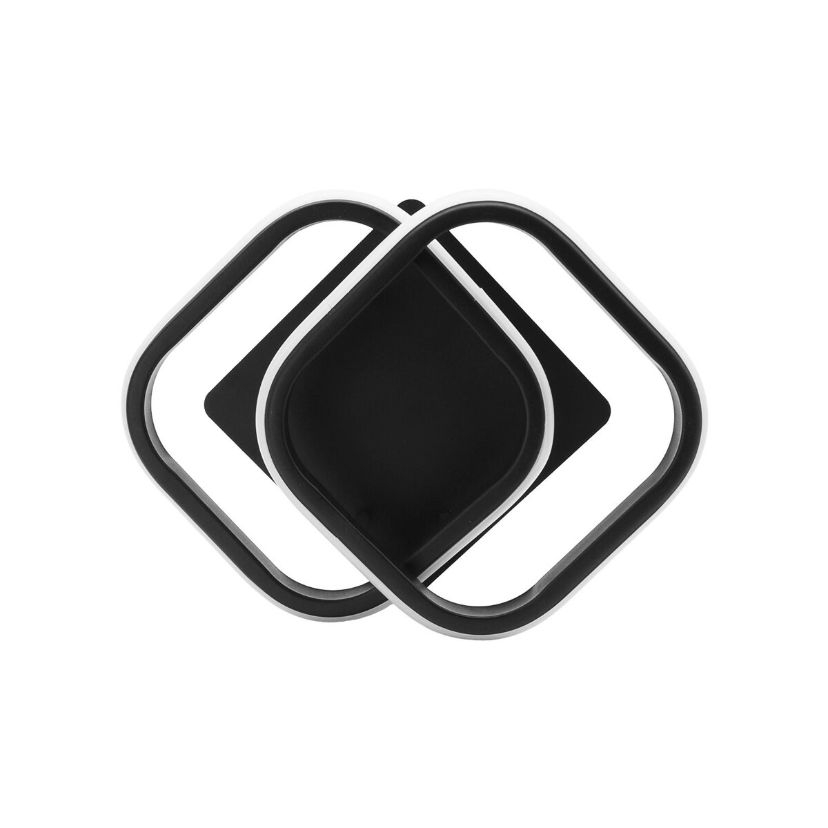 LAMPA SUFITOWA PLAFON ŻYRANDOL LED CZARNY 24W 1 ad77492fc4a7702b4ba5be10427480b0