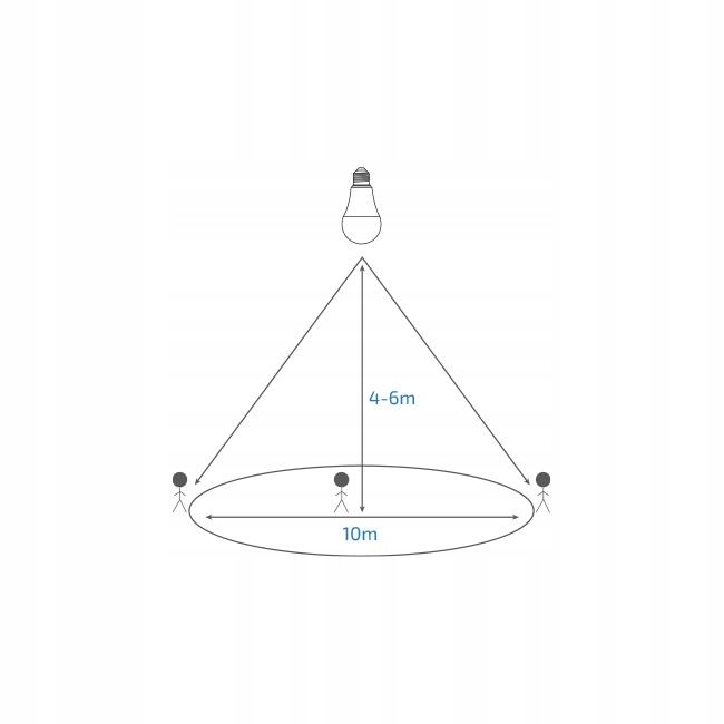 ŻARÓWKA LED A60 E27 9W 3000K CZUJNIK MIKROFALOWY RUCHU ZMIERZCHU 2 b76eb299d9ae5325c71a113a7fb66866