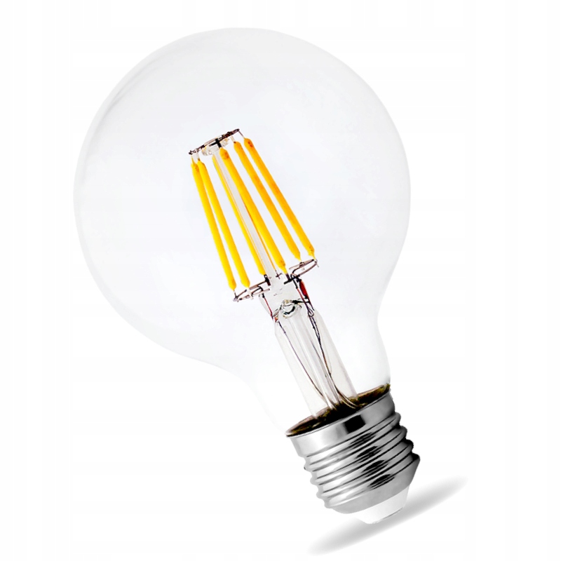 DUŻA ŻARÓWKA FILAMENT LED EDISON 8W E27 G80 RETRO 11 c6506d6d644fa467d535fffc42c0abad