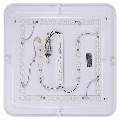 LAMPA DO ŁAZIENKI LED 48W DEKORACYJNY PLAFON ŁAZIENKOWY KWADRAT IP44 6 d1616d51cd87e6d83bc7af75396e8ced