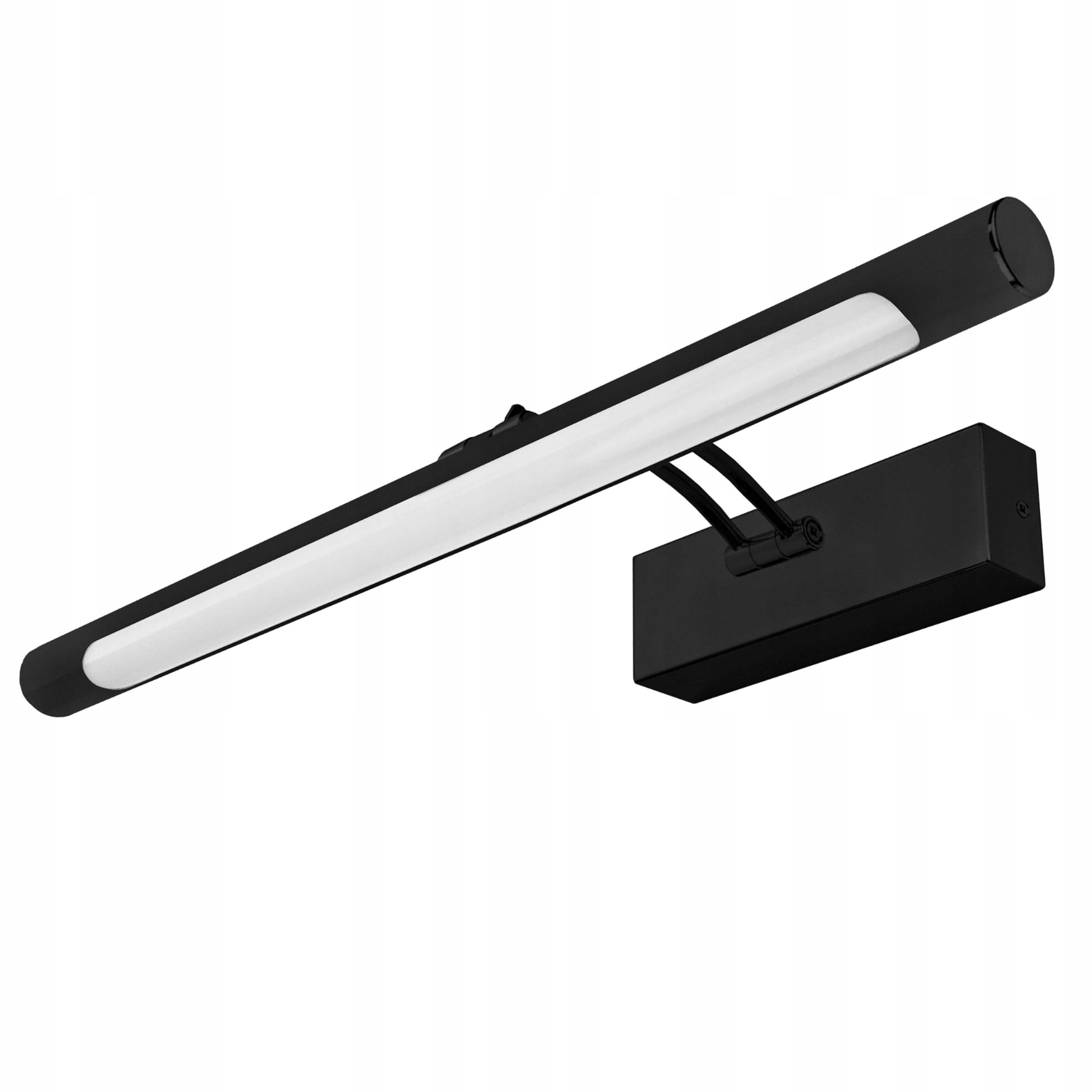 KINKIET ŁAZIENKOWY LED 15W LAMPA NAD LUSTRO CZARNA OWAL 60 CM NEUTRALNY 5 d4491fe4d0fe25a7b9fb0aaa1fa74070