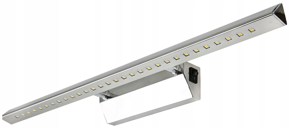 KINKIET ŁAZIENKOWY GALERYJKA LED 6W NAD LUSTRO OBRAZ CHROM WŁĄCZNIK ON/OFF 1 da38bbd5cb31cea6af57d754f58ac679