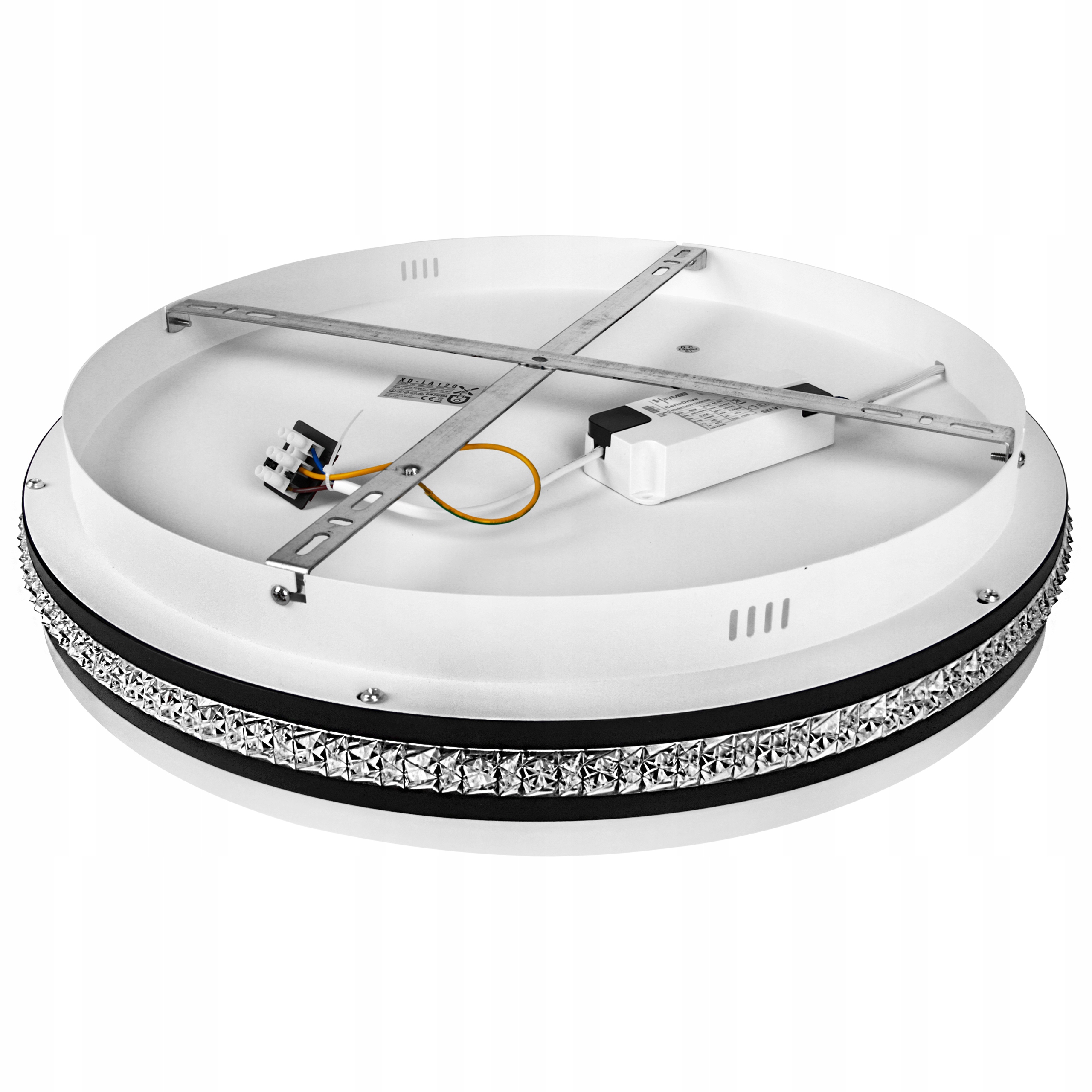 ŻYRANDOL OZDOBNY GLAMOUR NOWOCZESNY PLAFON OKRAGŁY KRYSZTAŁY LED 48W 2 f7cc3d03466b02bdcdd3160cbfc65e59