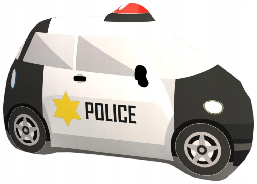 Poduszka dziecięca Mikrofibra 40x40 Greno policja