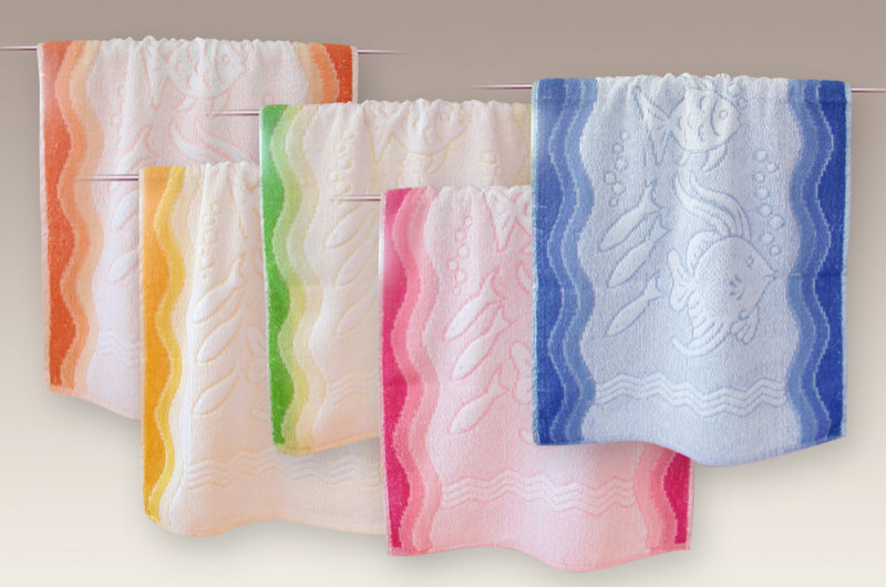 Ręcznik Flora Ocean 40x60 Brzoskwinia Greno