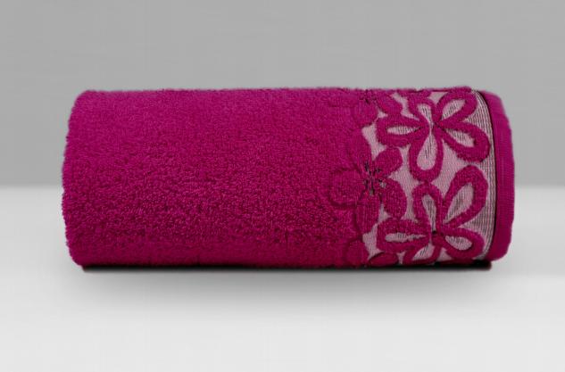 Ręcznik Bella 50x90 Fuksja Greno