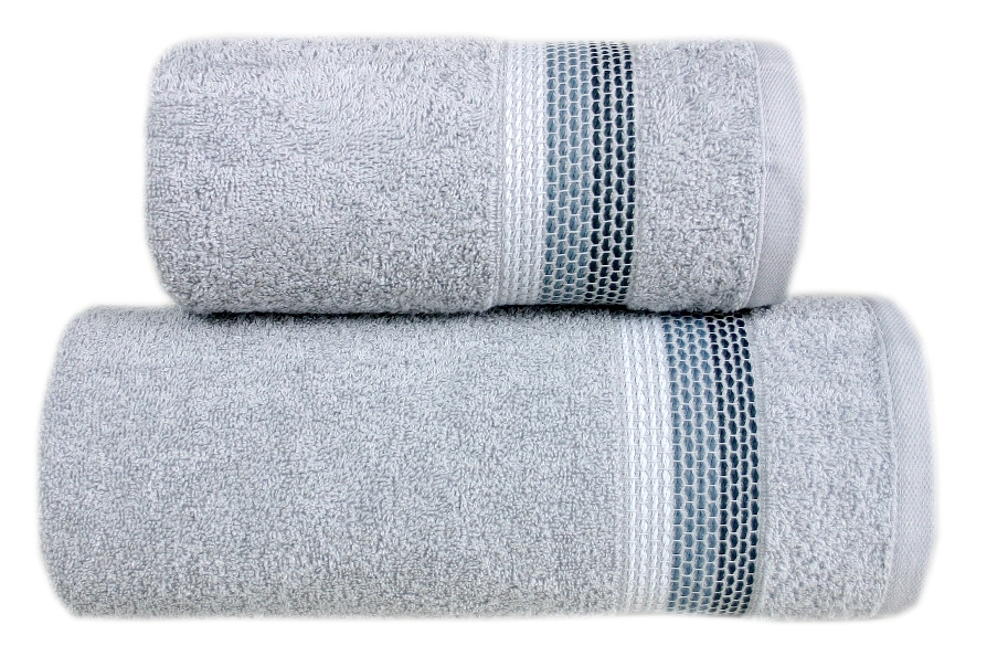 Ręcznik Ombre 70x140 Jasny Popiel Frotex Greno