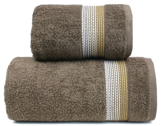 Ręcznik Ombre 70x140 Brązowy Frotex Greno