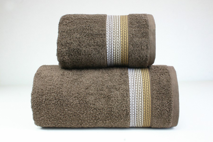 Ręcznik Ombre 70x140 Brązowy Frotex Greno