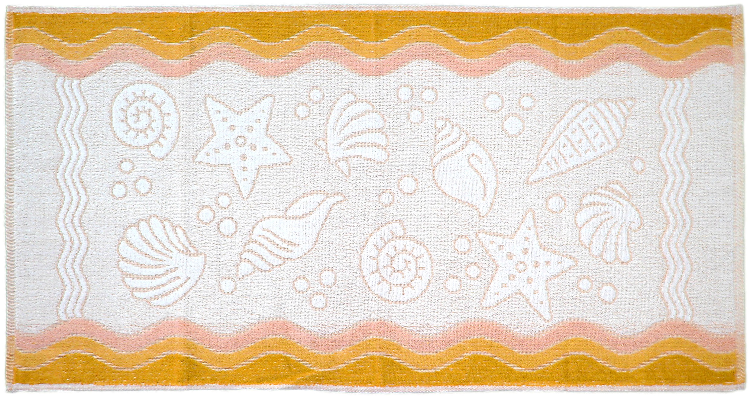 Ręcznik Flora Ocean 40x60 Żółty Greno