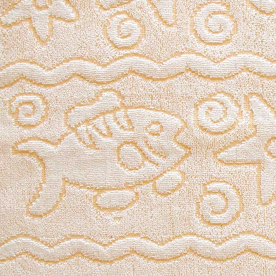 Ręcznik Flora Ocean 40x60 Żółty Greno