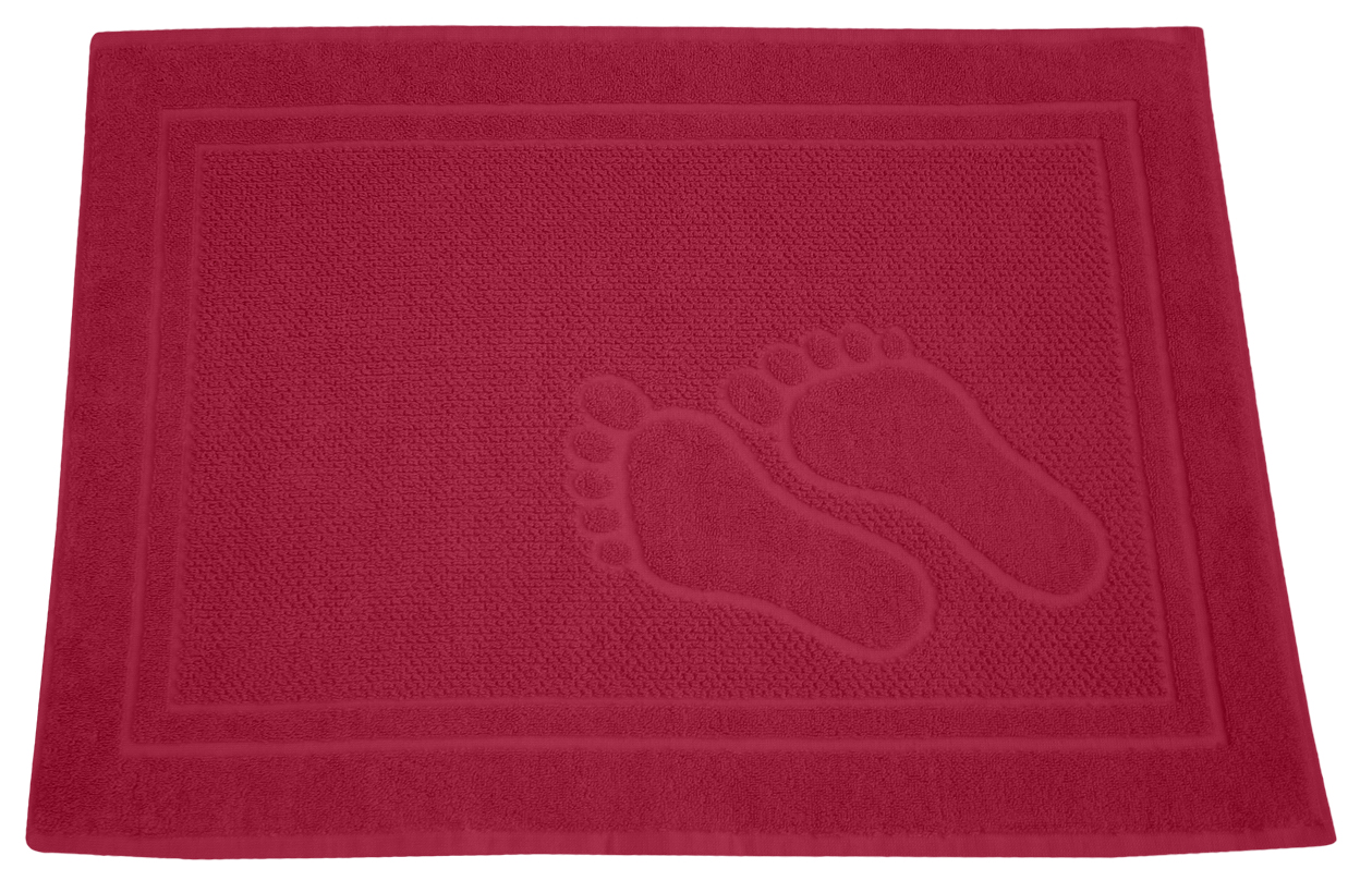 Dywanik łazienkowy Feet 50x70 Fuksja Stópki Greno