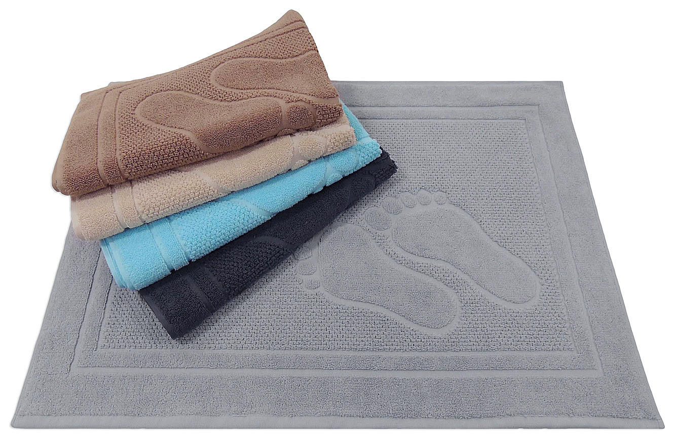 Dywanik łazienkowy Feet 50x70 Fuksja Stópki Greno