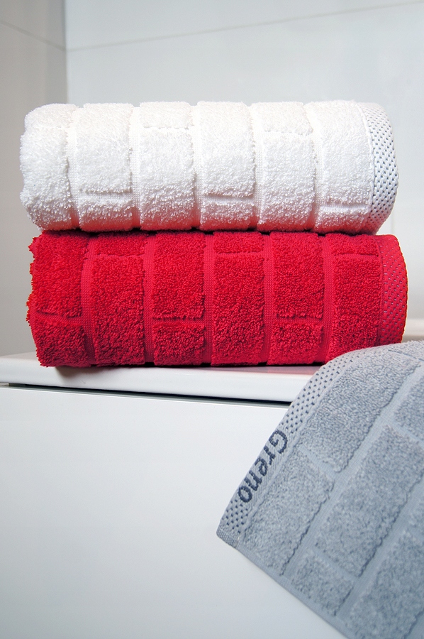 Ręcznik Brick 50x90 Greno Czerwony