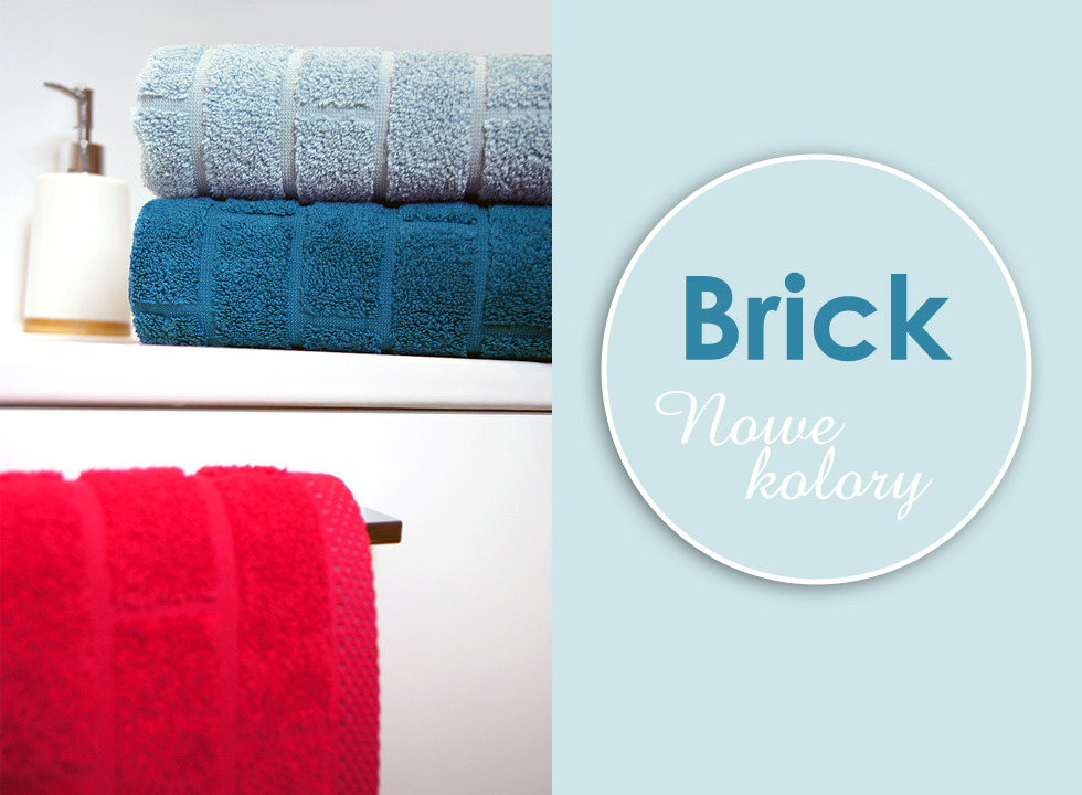 Ręcznik Brick 50x90 Greno Aqua