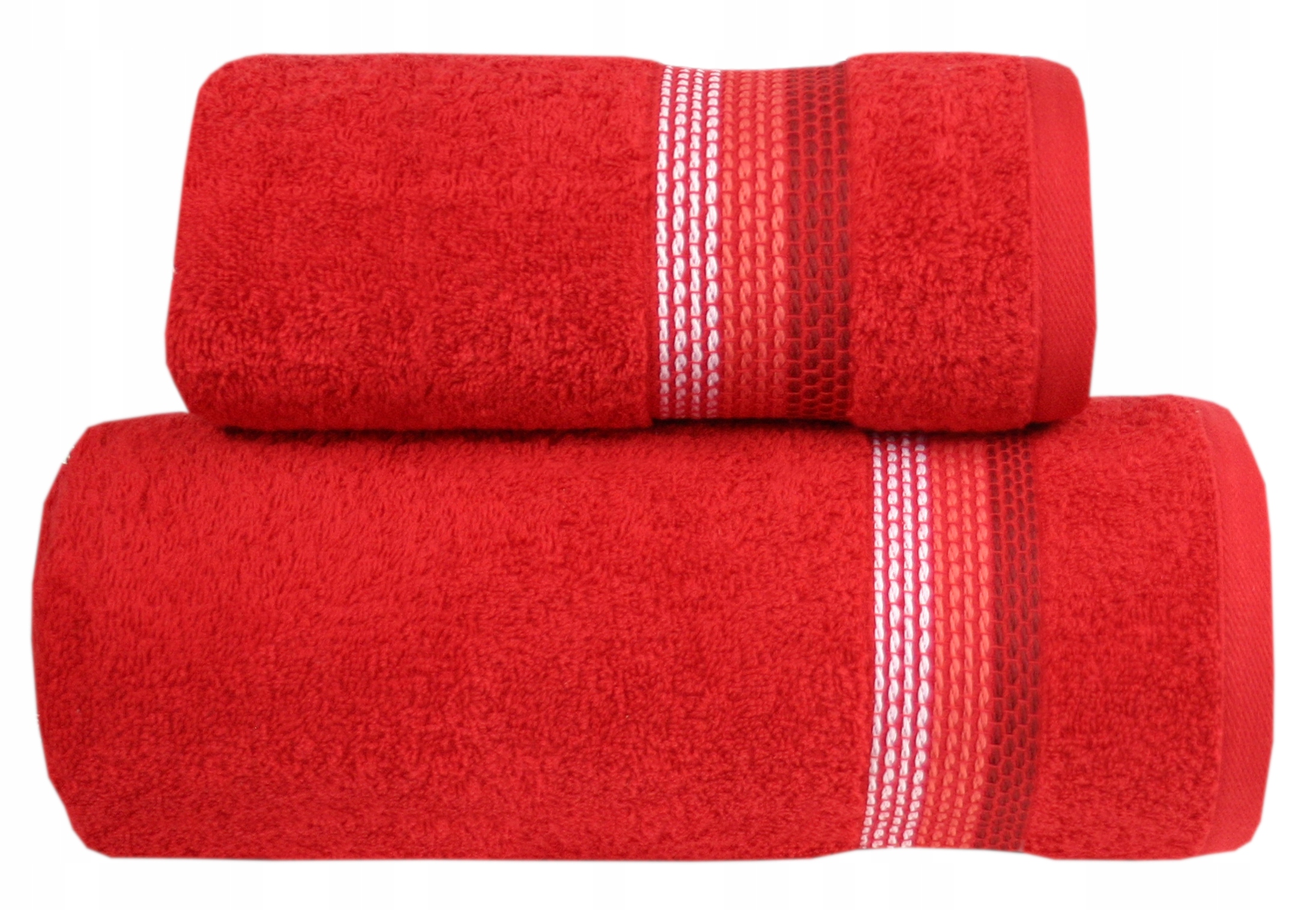 Ręcznik Ombre 50x90 czerwony Frotex Greno