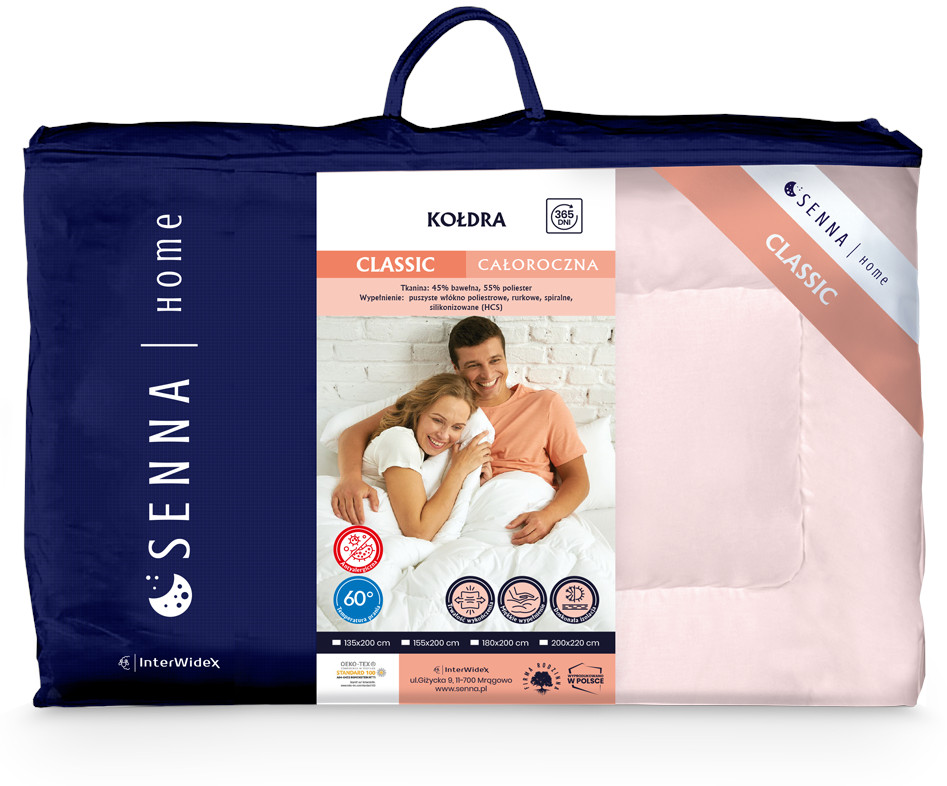 Kołdra antyalergiczna Classic 135x200 Inter Widex