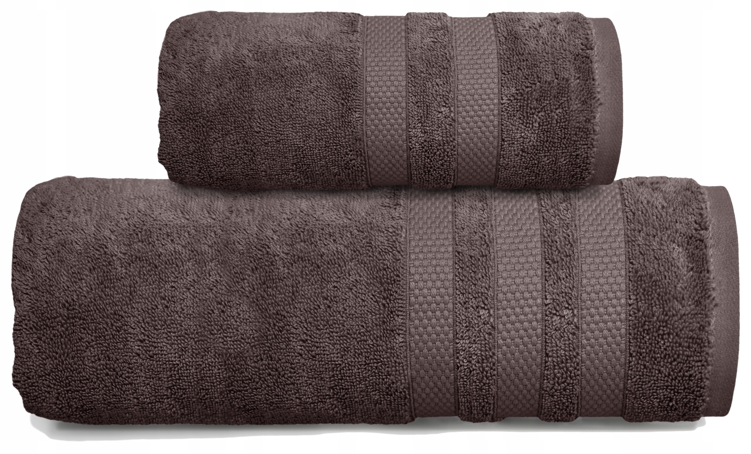 Ręcznik River 70x130 gruby bawełna Greno brązowy