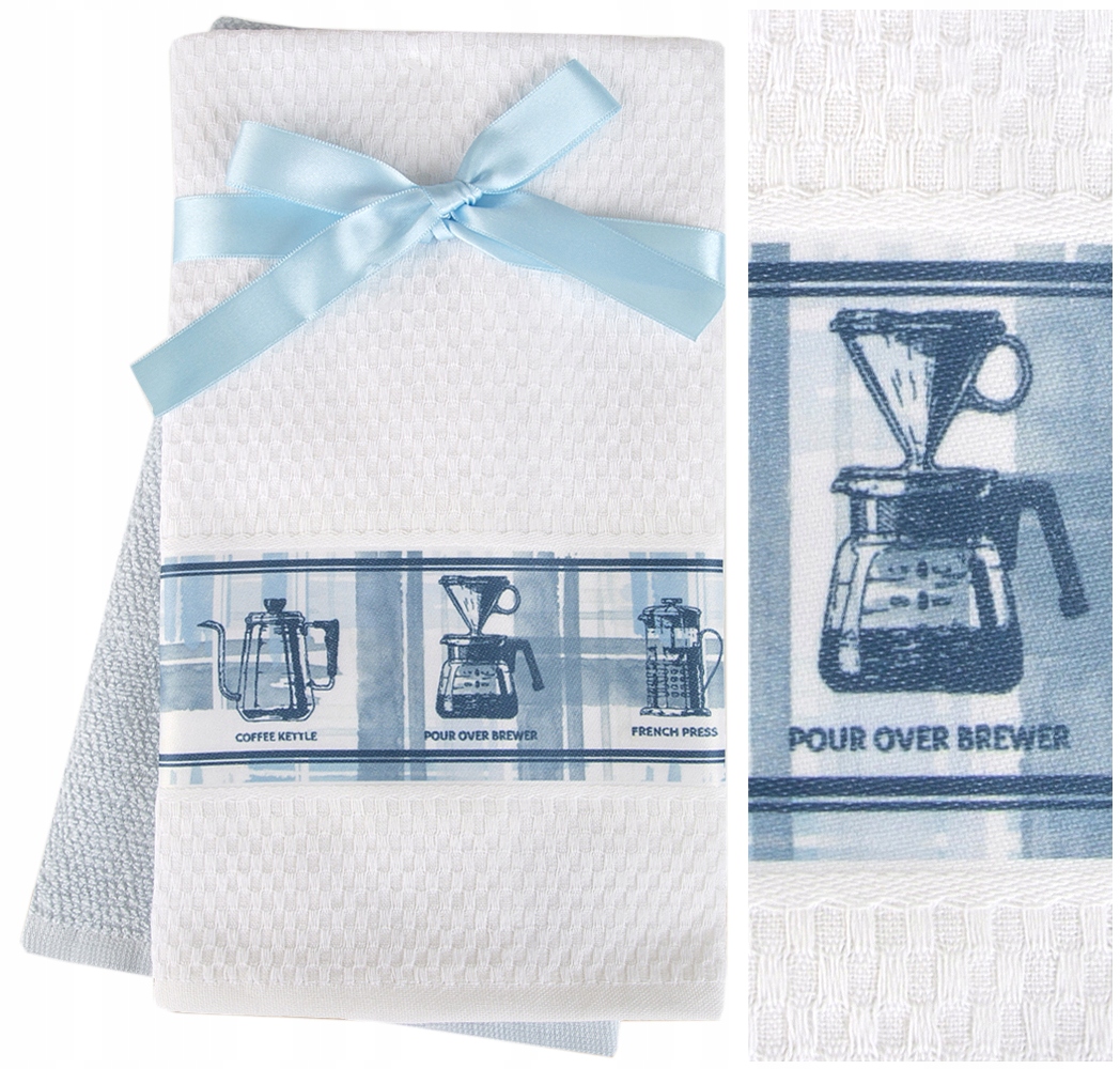 Ściereczka i ręcznik komplet kuchenny 3D 40x60 2szt Greno Hana