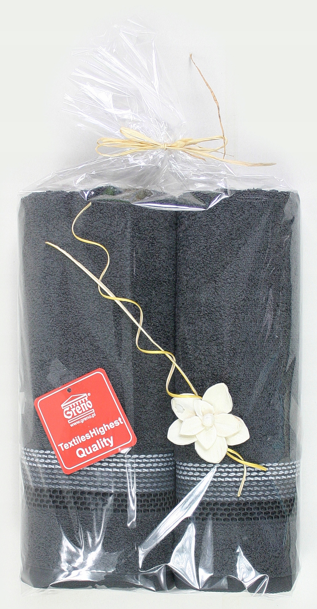 Komplet 2 ręczników Ombre 50 70 Greno c popielaty