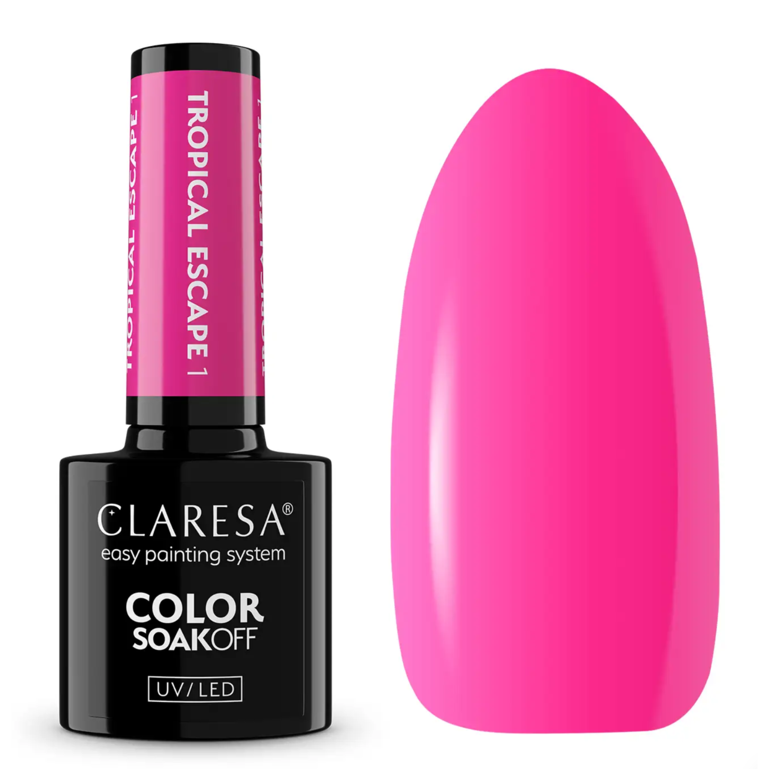 Claresa Tropical Escape 1 - neonowy róż