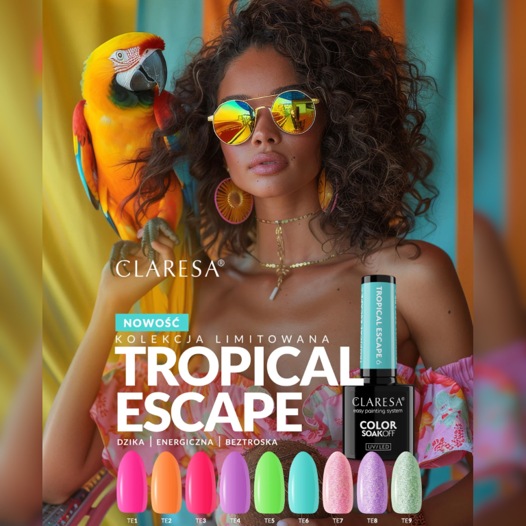 Efekt końcowy lakieru Tropical Escape 1