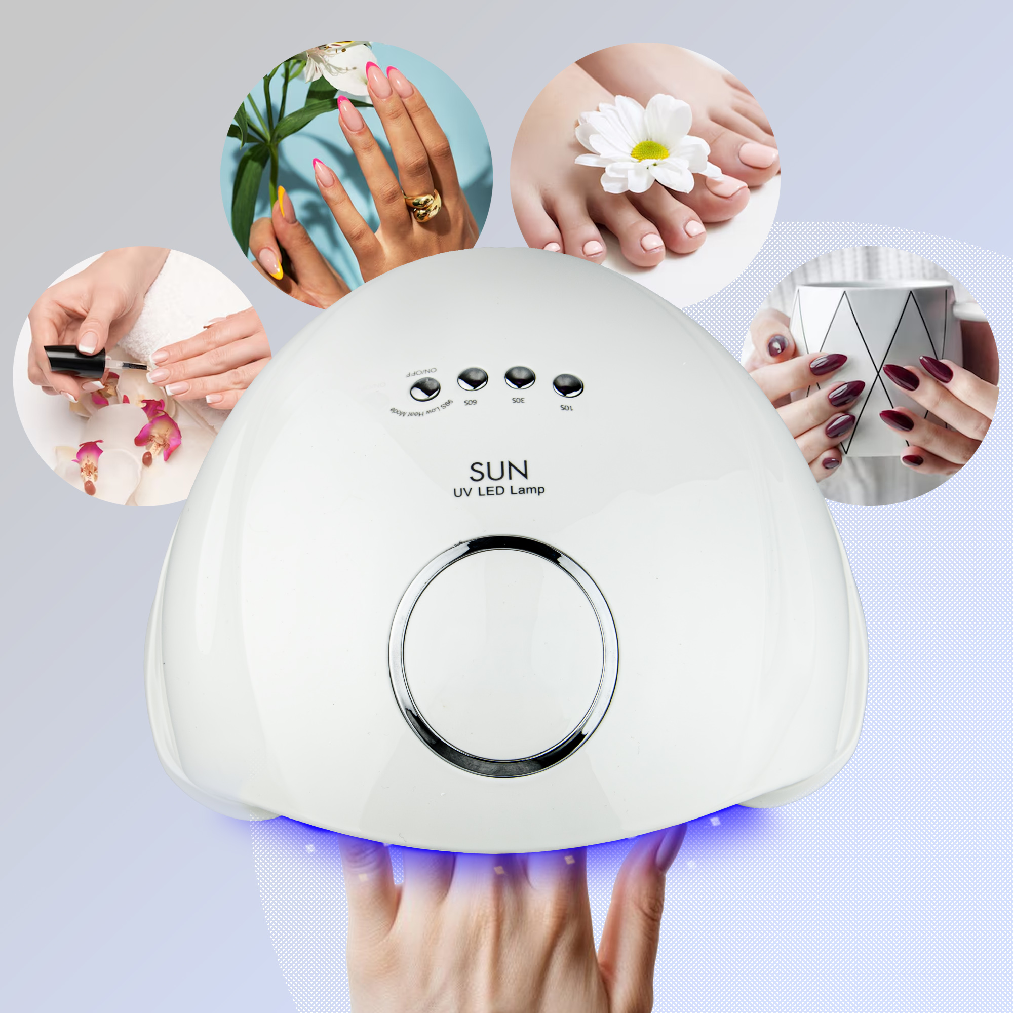 Lampa UV/LED ELLEGANT – funkcje