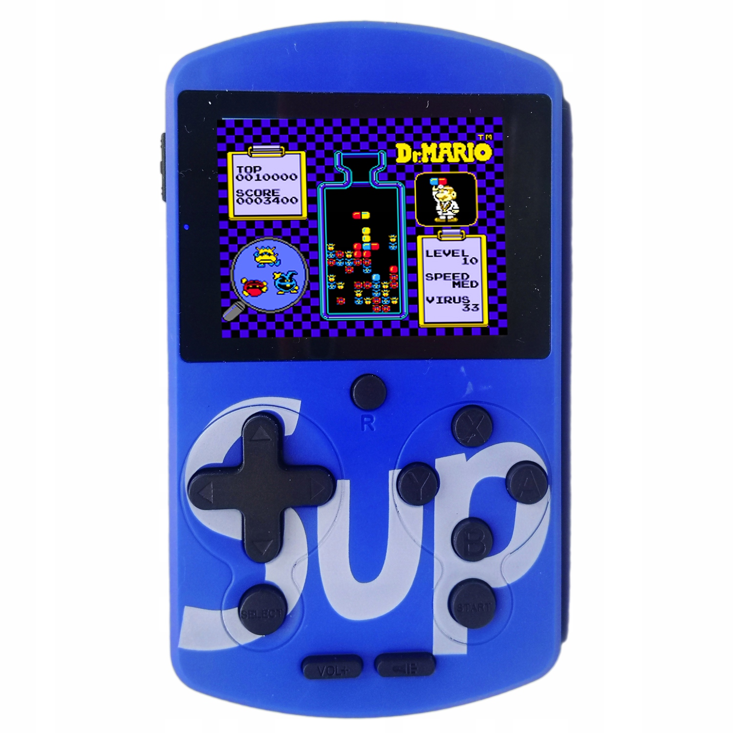 MINI KONSOLA PRZENOŚNA GAME BOY MARIO ANGRY TETRIS