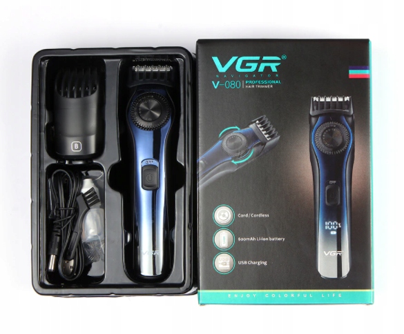 Profesjonalna maszynka do włosów VGR V-080