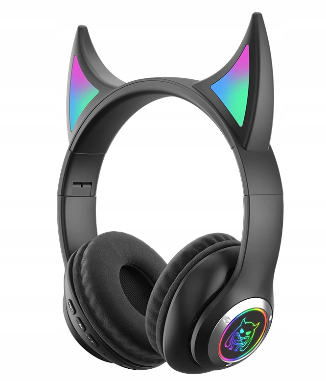 SŁUCHAWKI BEZPRZEWODOWE ŚWIECĄCE DEVIL BLUETOOTH