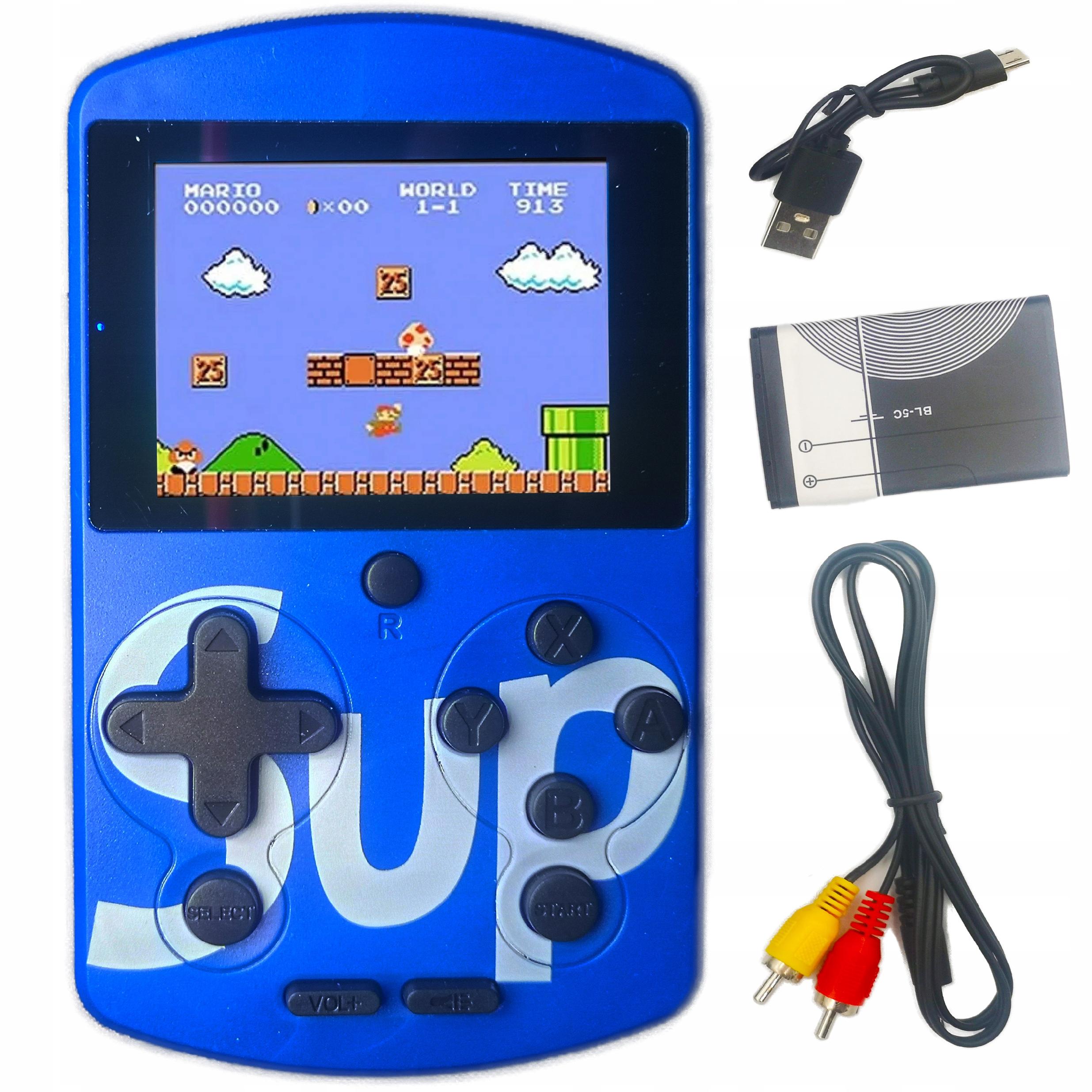 MINI KONSOLA PRZENOŚNA GAME BOY MARIO ANGRY TETRIS