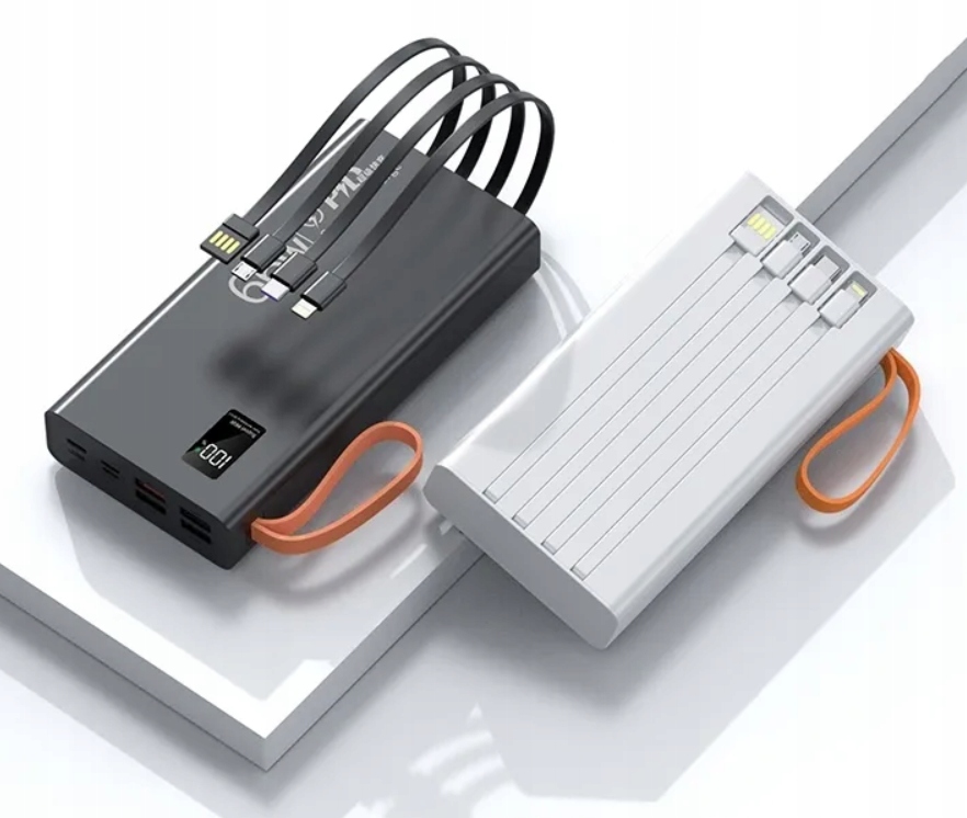 POWERBANK 30000MAH PD 66W 4xUSB USB-C QC FASTCHARG