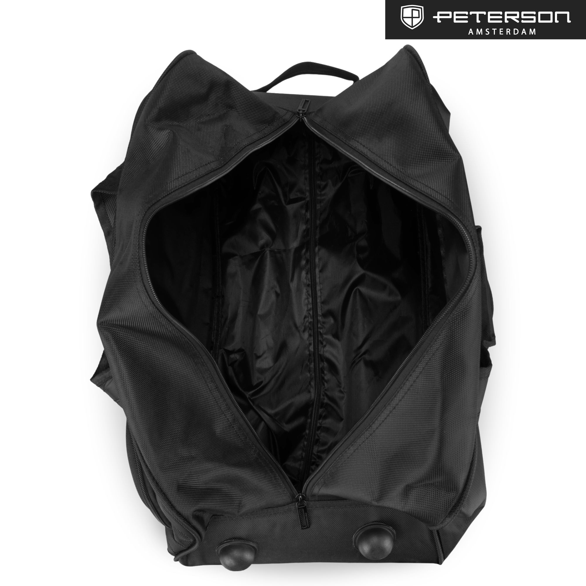 spacious interior roof box travel bag