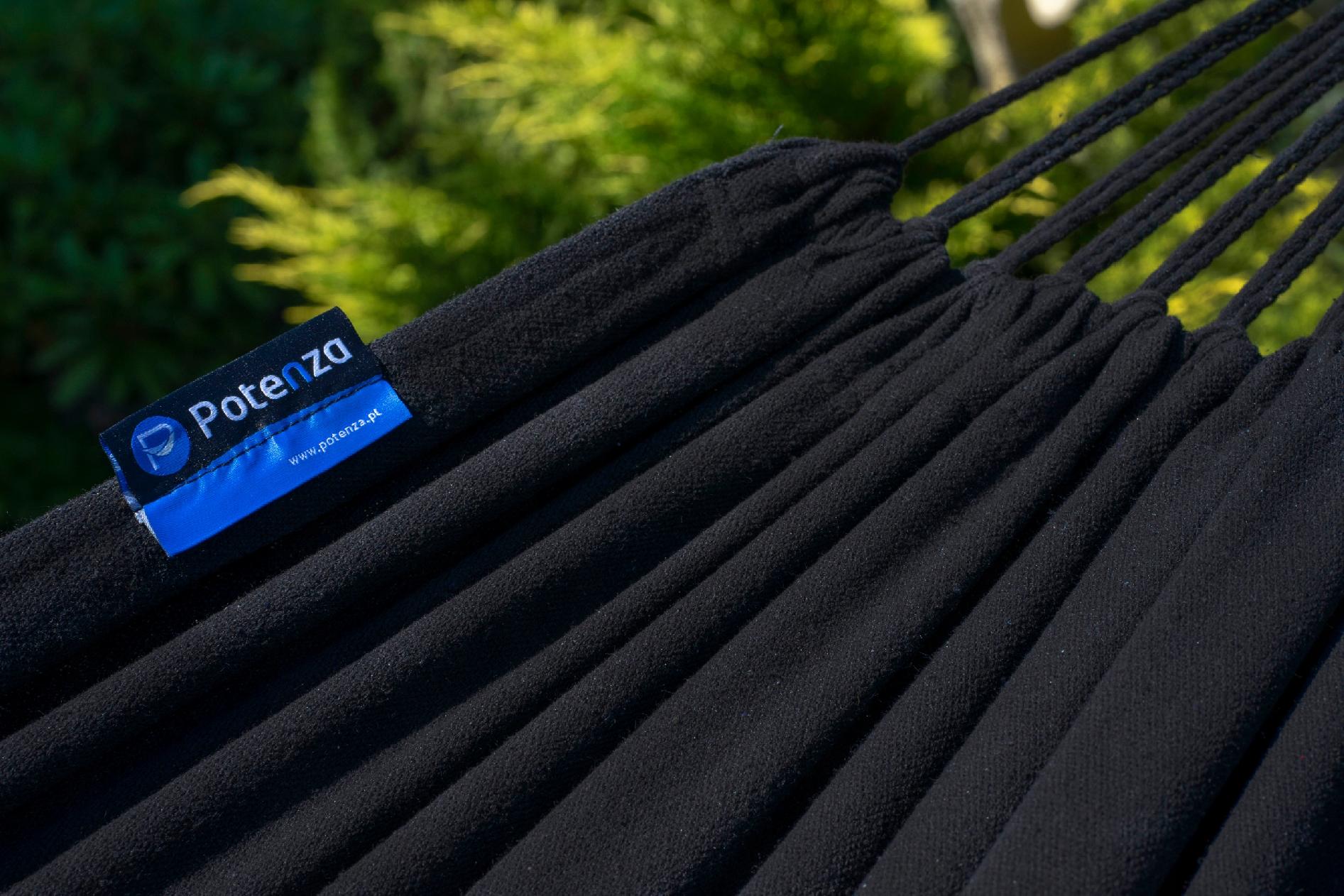 POTENZA Hamak ROMA XL Black Kokon