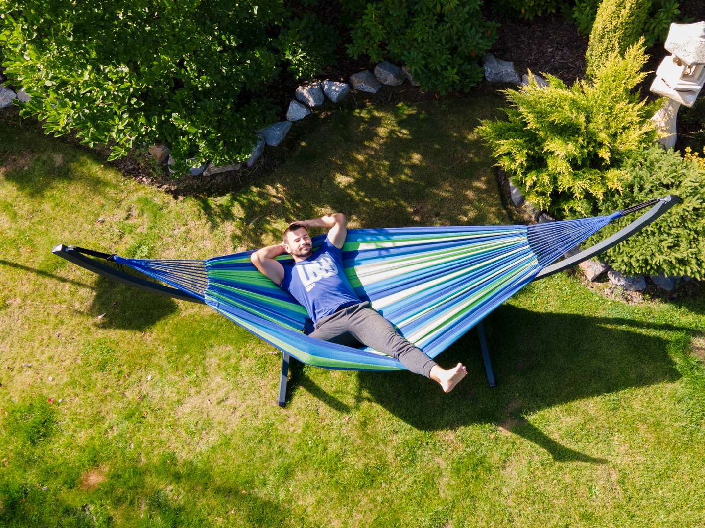 POTENZA Hamak ROMA XL Black Kokon