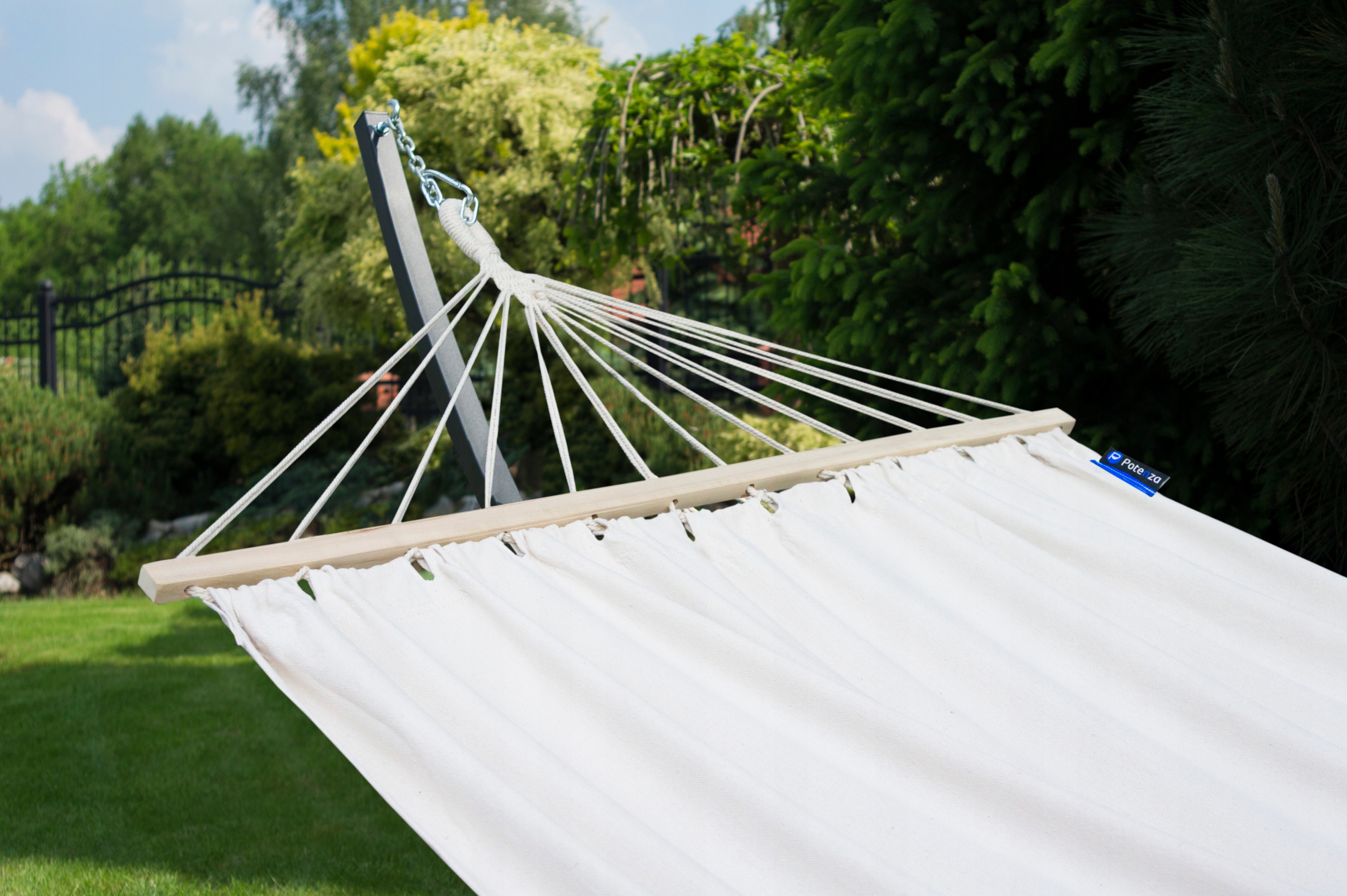 Hamak ROMA XL Ecru Poprzeczka