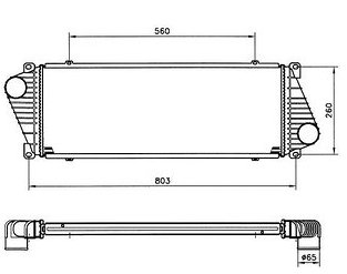 intercooler Sprinter Cdi -2006 VW LT 2.5 Tdi 30830
