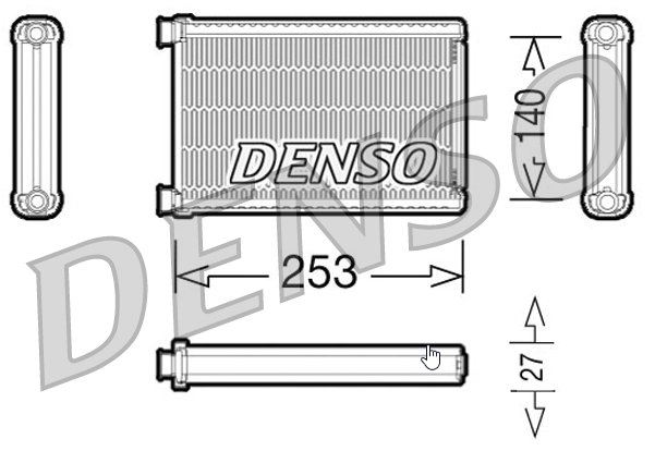 nagrzewnica BMW 1 E81 E87 E90 E92 oryginał OE